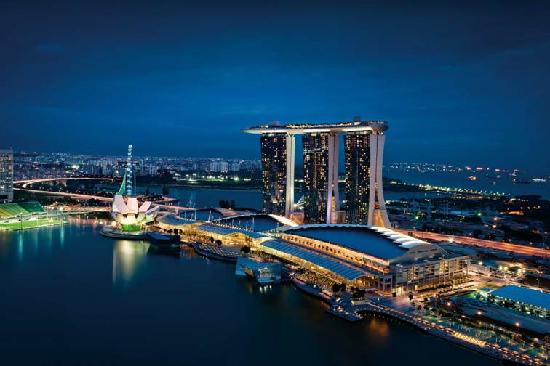 View of Marina Bay Sands